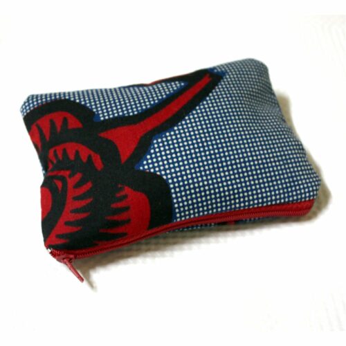 Abstract Rose Zipper Pouch