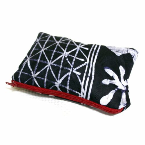 Indigo Red Zipper