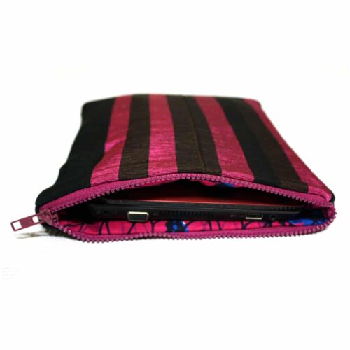 pink zebra gadget sleeve