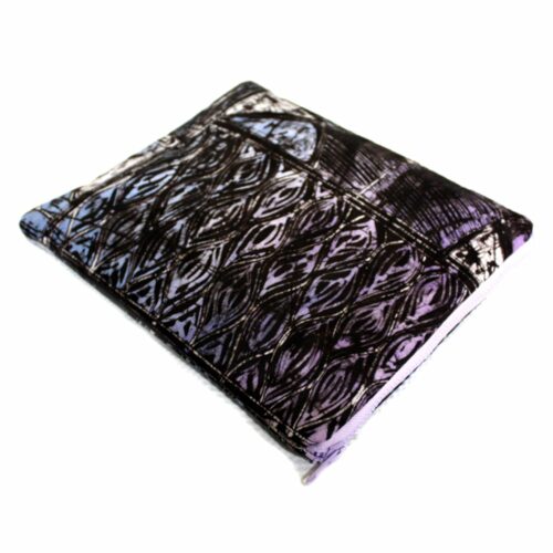 10.2 inch Gadget Sleeve in Lilac Web Adire - Image 3