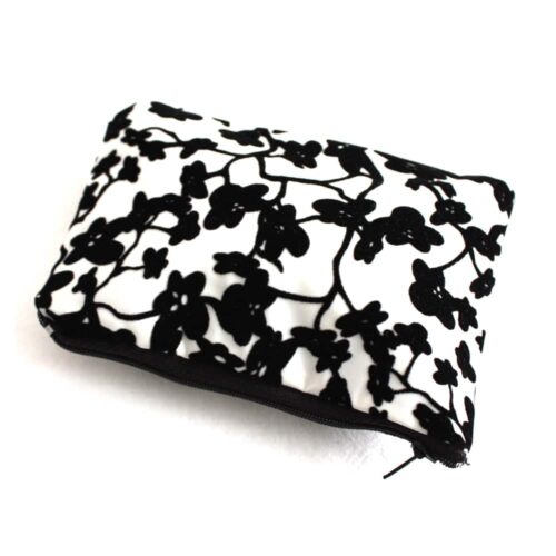 Floral Vinyl Zipper