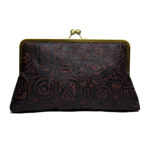 African Batik purse