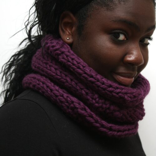 Wildberry Wool Cowl