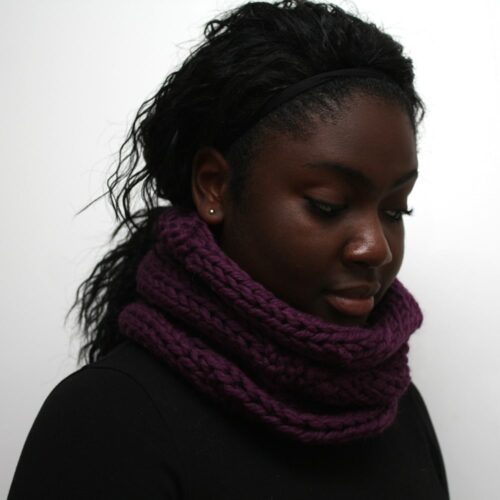 Wildberry Wool Cowl