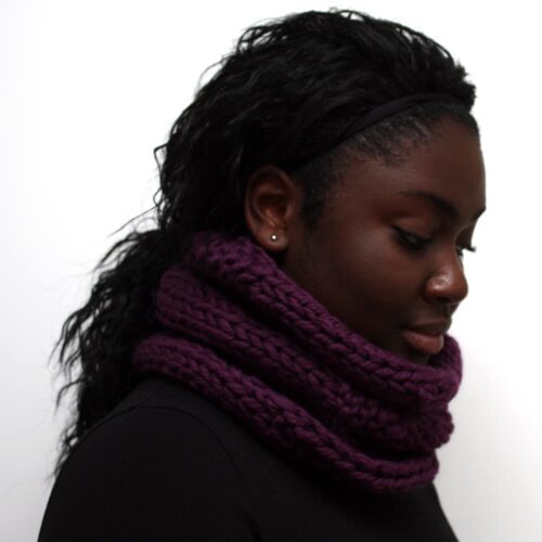 Wildberry Wool Cowl