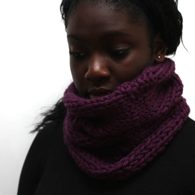 Wildberry Wool Cowl