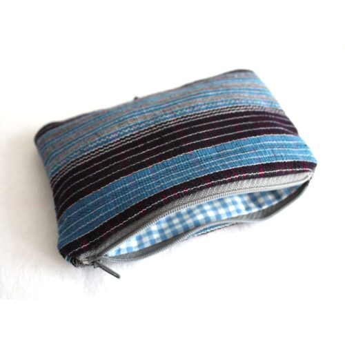 Etu Aso-oke Zipper Pouch - Image 2