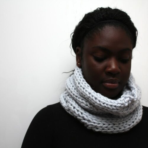 Ice Blue Cowl