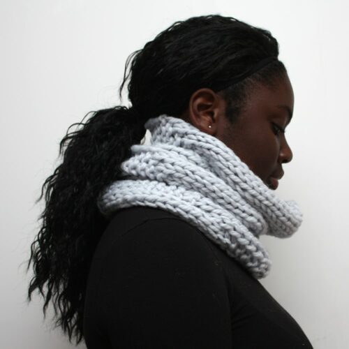 Ice Blue Cowl