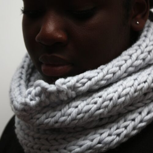 Ice Blue Cowl