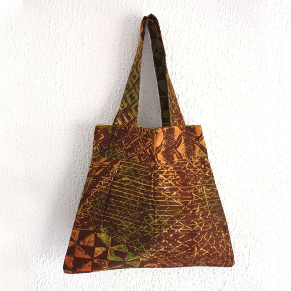 Earth Batik Tote Bag