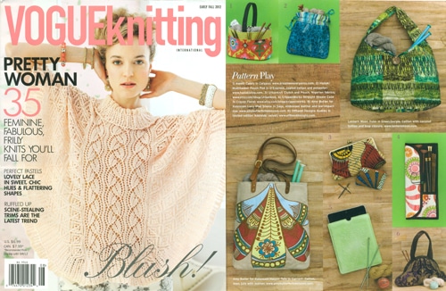 Press: Vogue Knitting Magazine- Fall 2012