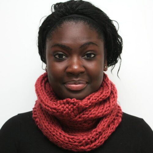 Wine wool cowl