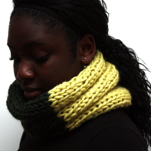 Green Mix Cowl