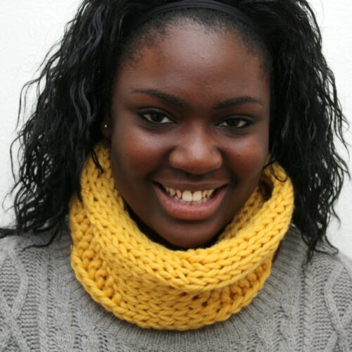 Mustard Yellow Cowl