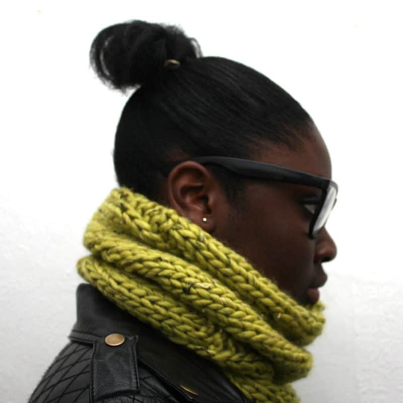 Lime Green Cowl