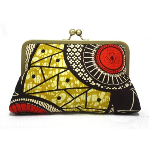 Tropic Swim African Print Clutch