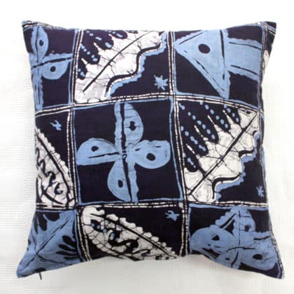 Blue Batik Cushion