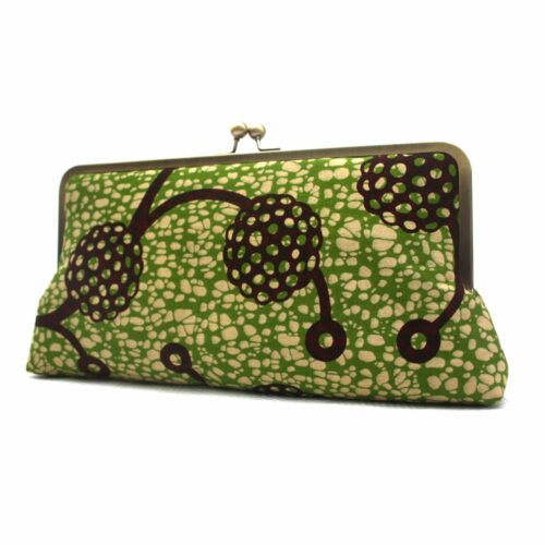 Lime Chocolate Megasnap Clutch