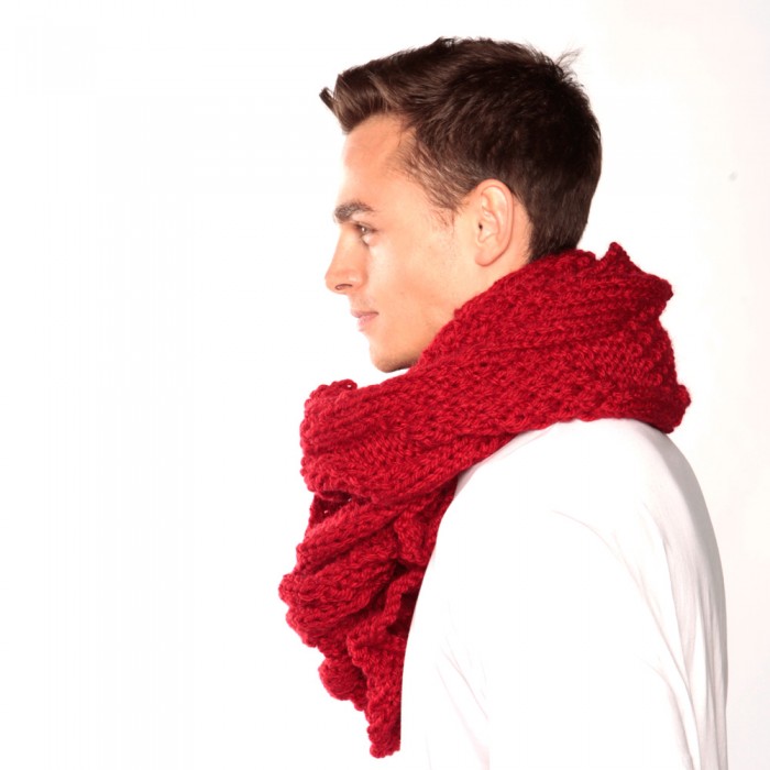 Cardinal Red Scarf