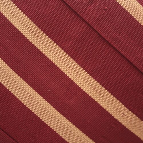 Maroon Aso Oke Cushion - Image 3