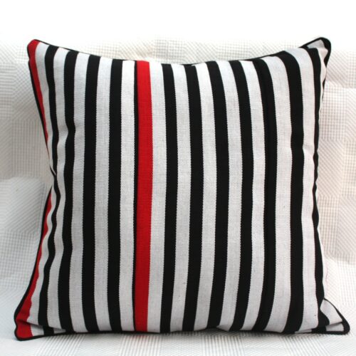 Red Zebra Cushion