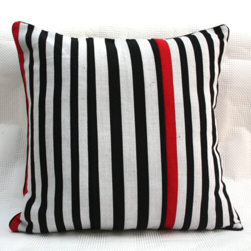 Red Zebra Cushion