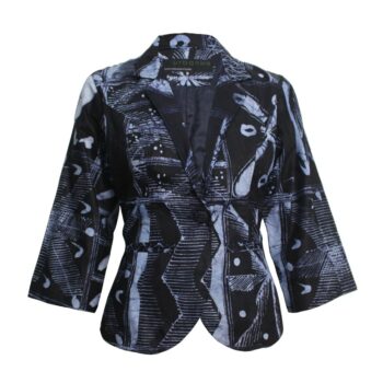 Indigo Sky Batik Blazer