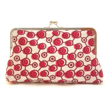 Pink Polka Supersnap Clutch