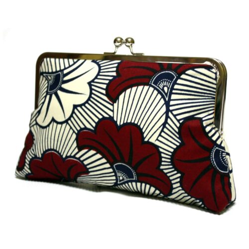 Red Floral Supersnap Clutch - Image 3