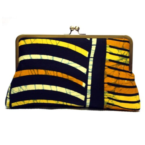 Citrus Ankara Clutch