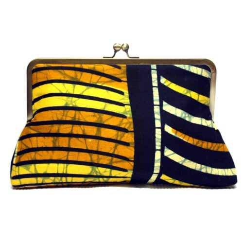 Citrus Ankara Clutch