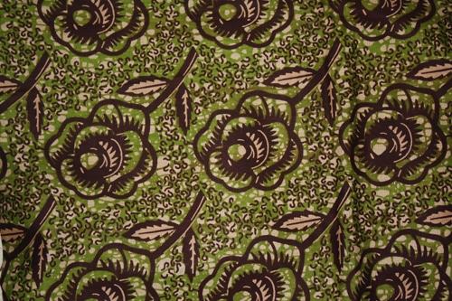 Chocolate Rose Ankara Fabric