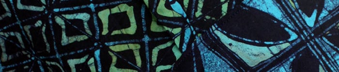 Fabric of the Week: African Violet Batik
