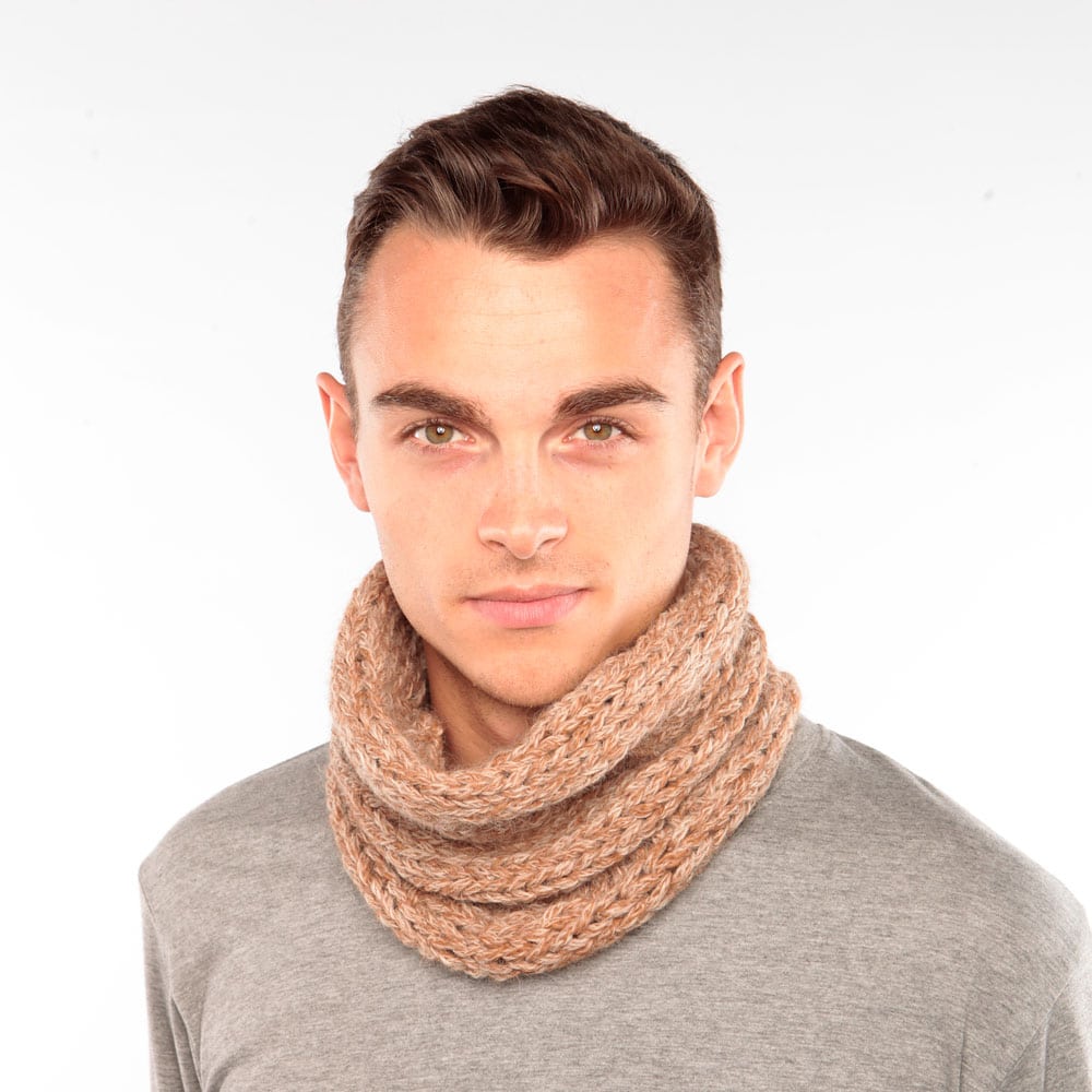 Butterscotch Alpaca Snood