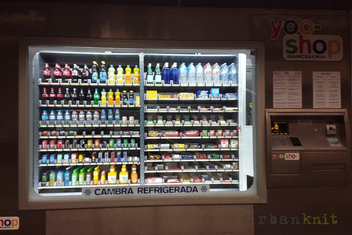 Vending Machine- Barcelona