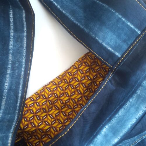 Green Eleko Adire Bee Bag - Image 4