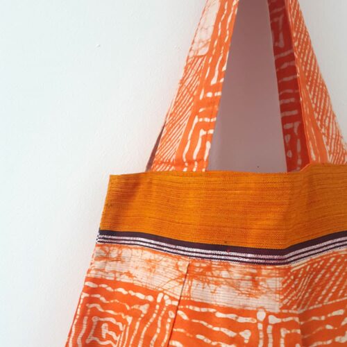Orange Batik Bee Bag - Image 3