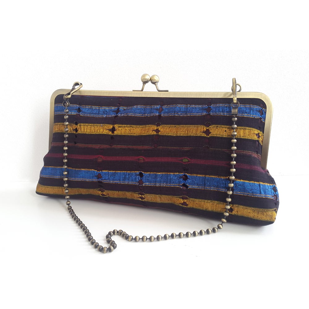 Aso oke clutch