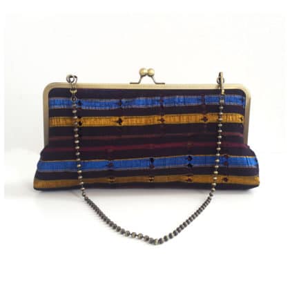 Aso oke clutch