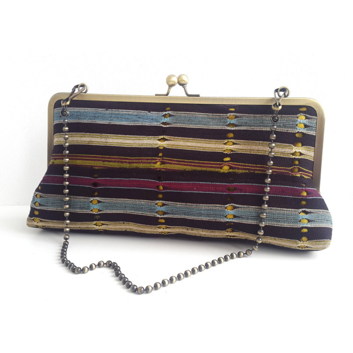 Vintage Aso Oke clutch