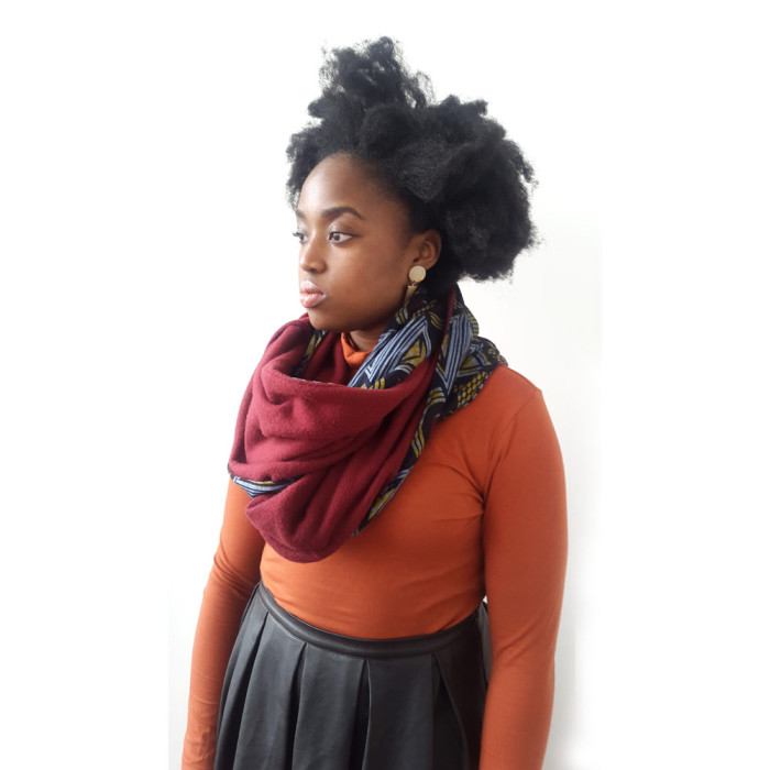 Ankara Snood scarf