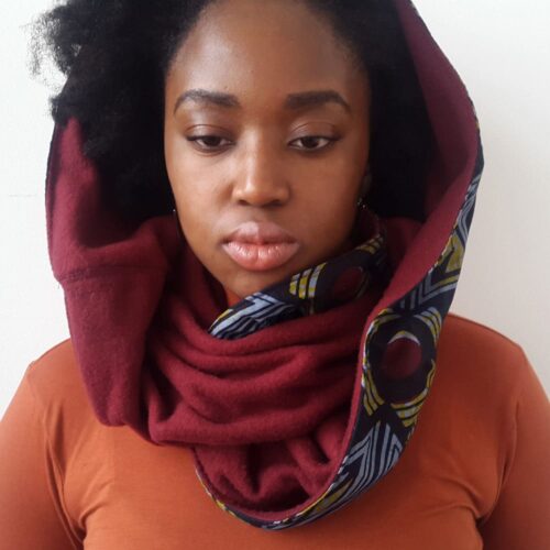 Ankara Snood scarf