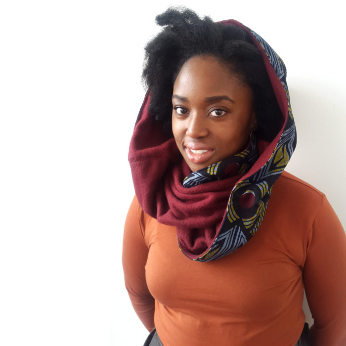 Ankara Snood scarf