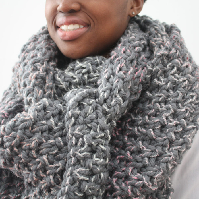 Big Grey Scarf