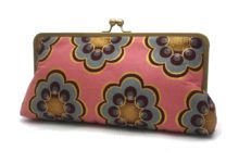 Just In: Teal Bloom Megasnap Ankara Clutch
