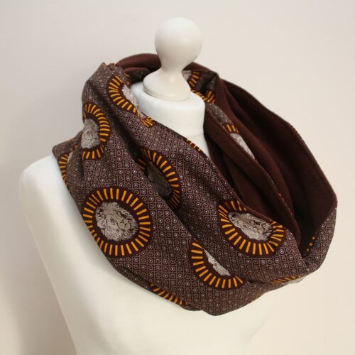 Lion Print Snood Scarf - Image 5
