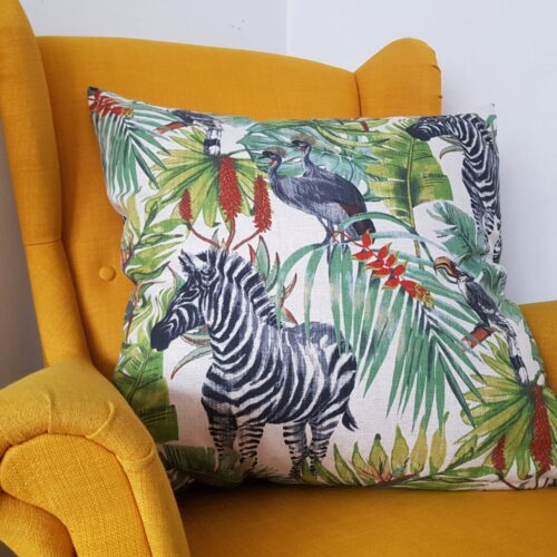 Large Tropical Animals Cushion1