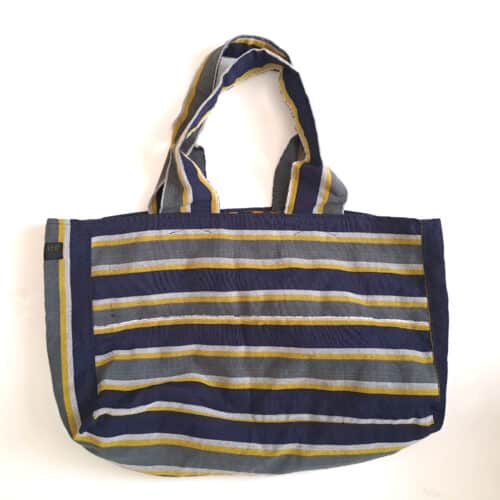 Blue Grey and Yellow Tommy Tote - Image 6