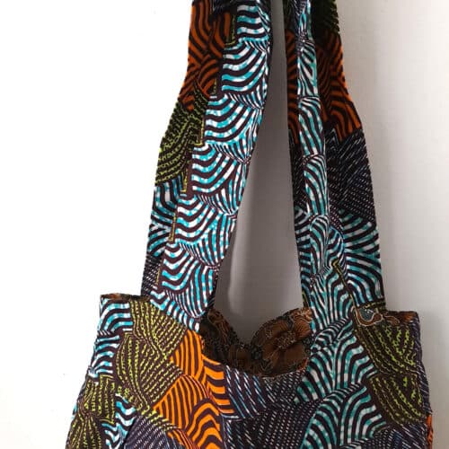 Orange and Teal Tote bag - Image 3